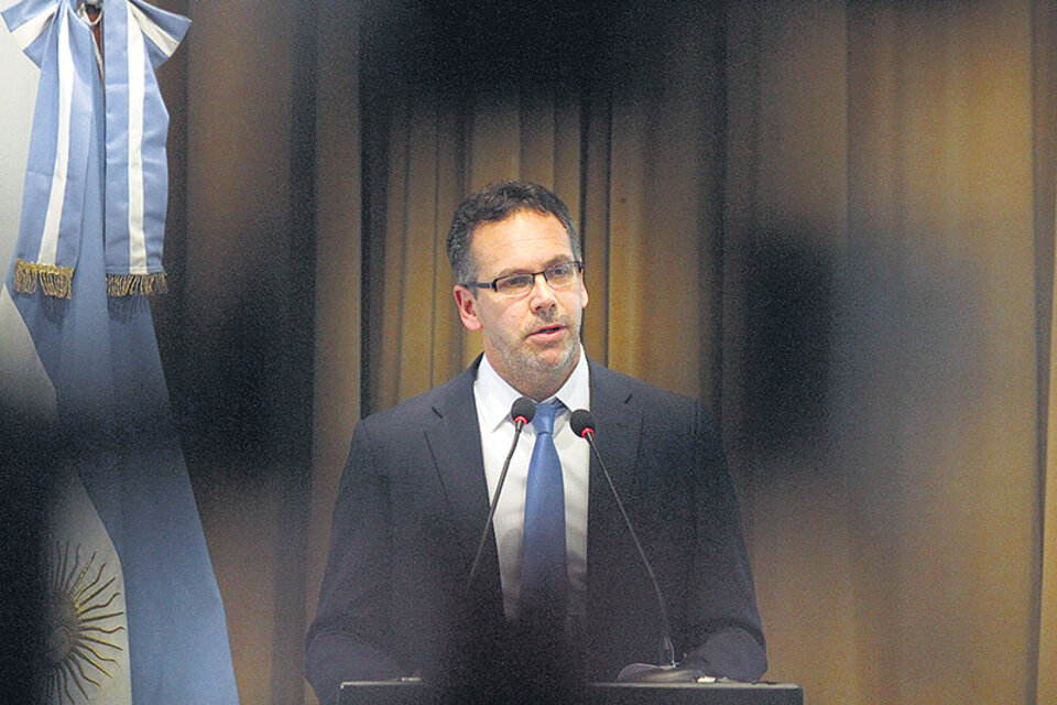 Guido Sandleris, presidente del Banco Central. (Fuente: Leandro Teysseire)