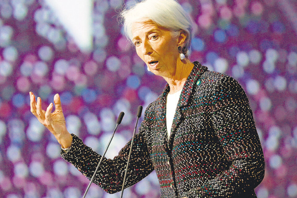 Christine Lagarde, número uno del FMI.