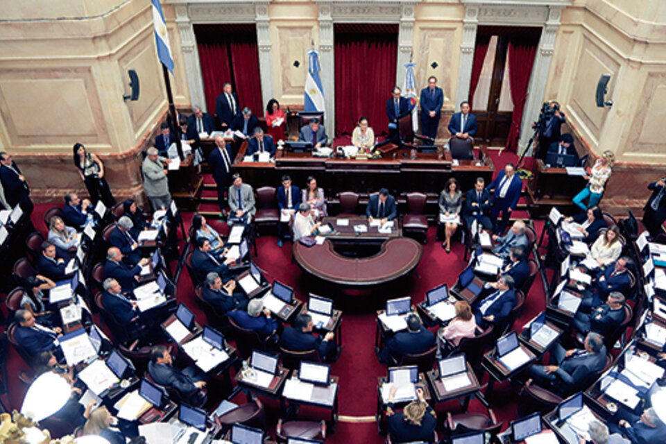 El proyecto de financiamiento de los partidos políticos se debatirá en el Senado. (Fuente: NA)