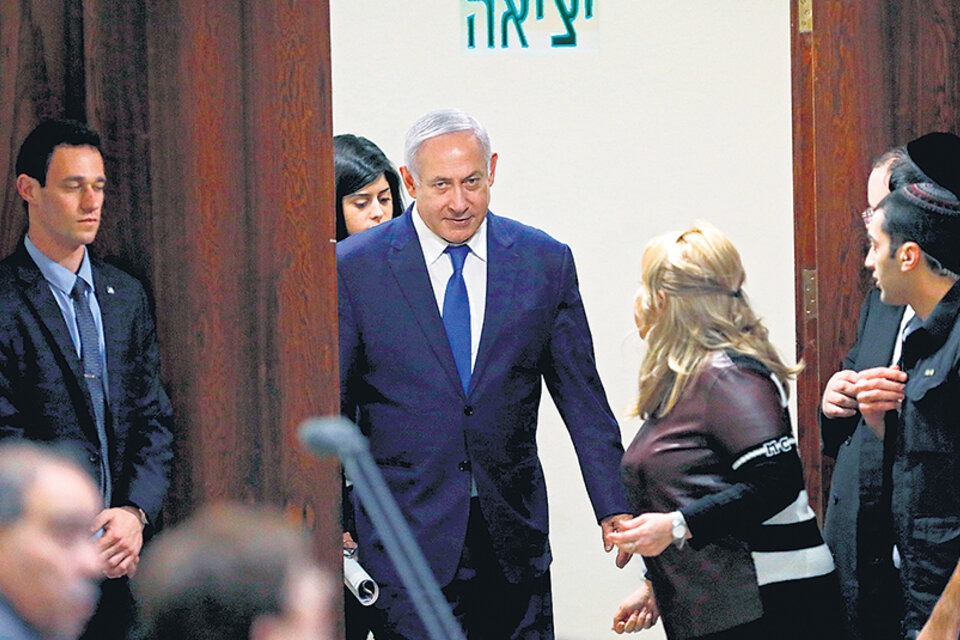 Netanyahu hace campaña con los colonos (Fuente: EFE)