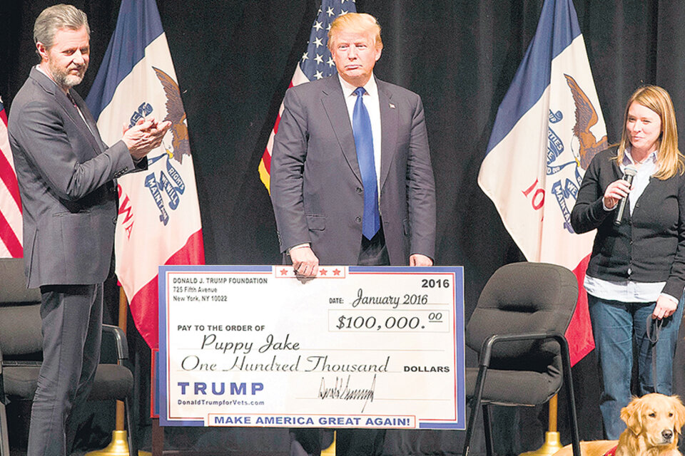 Trump cierra su fundación acusada de ilegalidad (Fuente: AFP)
