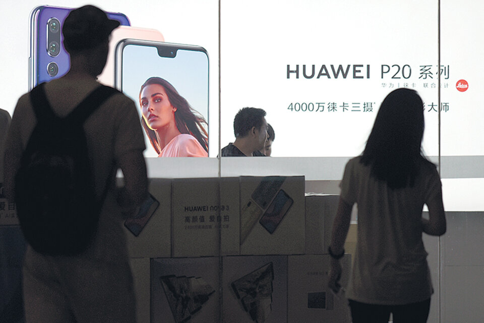 “Claramente, Washington no puede detener el progreso de Huawei en el mercado 5G.” (Fuente: AFP)