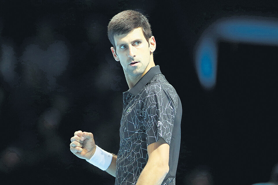 Djokovic volvió a las fuentes y se reencontró con su mejor versión para terminar como número 1. (Fuente: AFP)