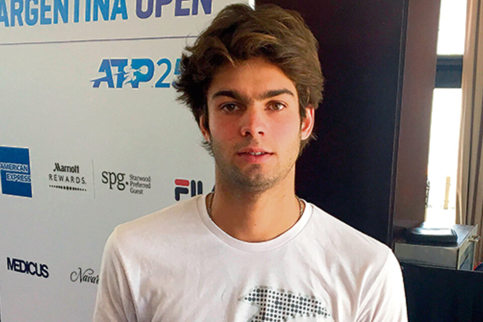 Facundo Díaz Acosta jugará la clasificación para estar en el ATP de Buenos Aires.