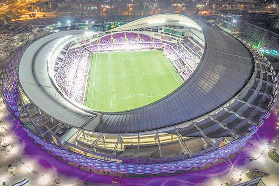 River debutará el martes 18 en el estadio Hazza Bin Zayed.
