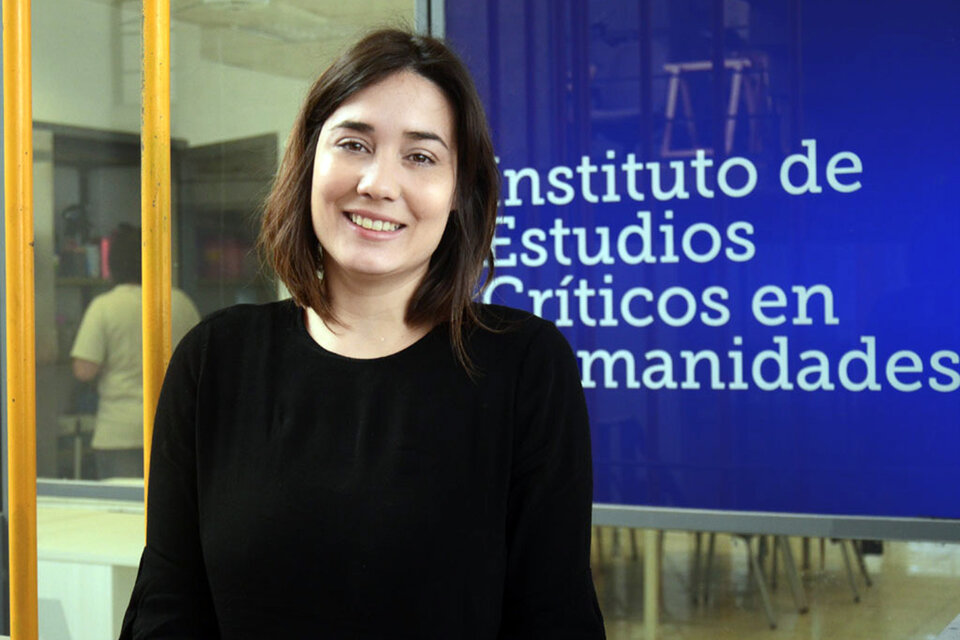 Regina Cellino integra el Instituto de Estudios Críticos en Humanidades, de la UNR y Conicet. (Fuente: Camila Casero.)