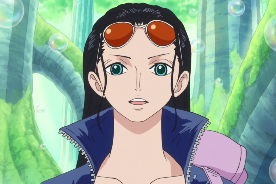 Nico Robin (One Piece) es uno de sus hitos, a la par de Ritsuko Akagi (Evangelion) o Enfermera Joy (Pokémon).