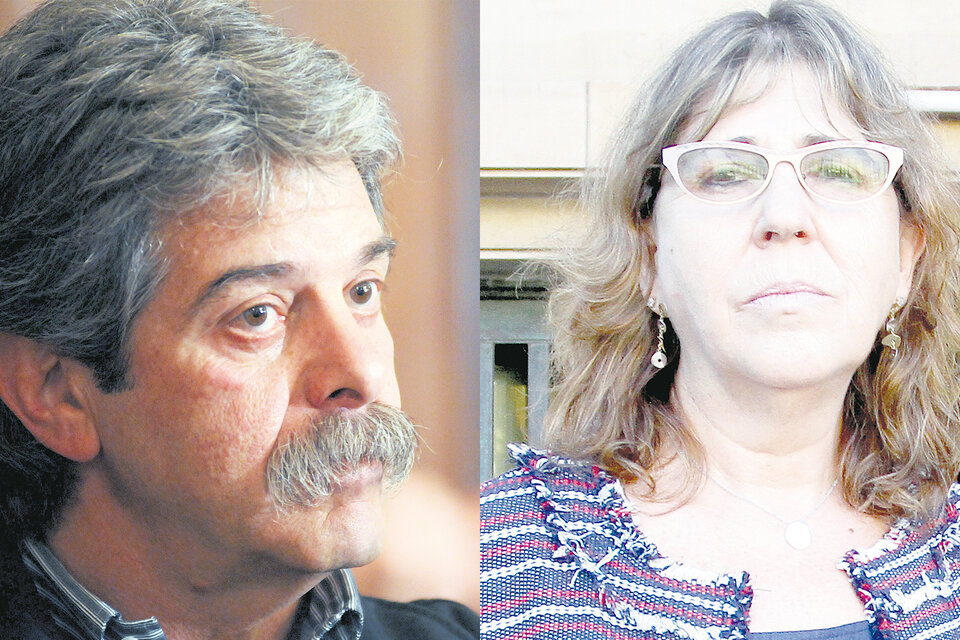 Sergio Burstein, de Familiares, y Diana Wassner, de Memoria Activa, críticos con la dirigencia judía.