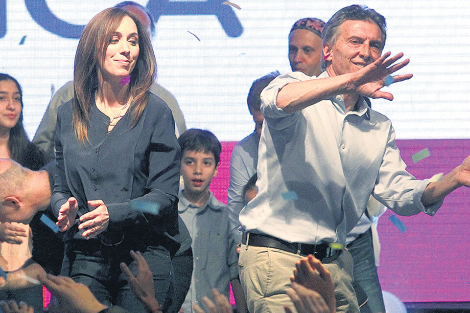 María Eugenia Vidal y Mauricio Macri bajo la lupa de la Justicia por cómo llevaron las cuentas de sus campañas. (Fuente: Bernardino Avila)