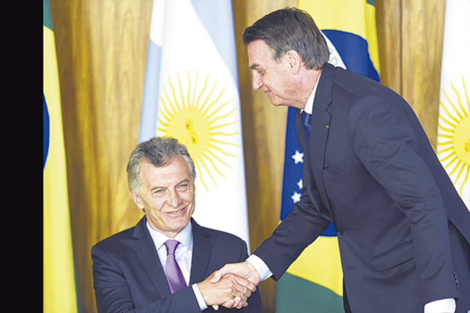 Macri y Bolsonaro se pronunciaron con el mismo mensaje contra Maduro. (Fuente: AFP)