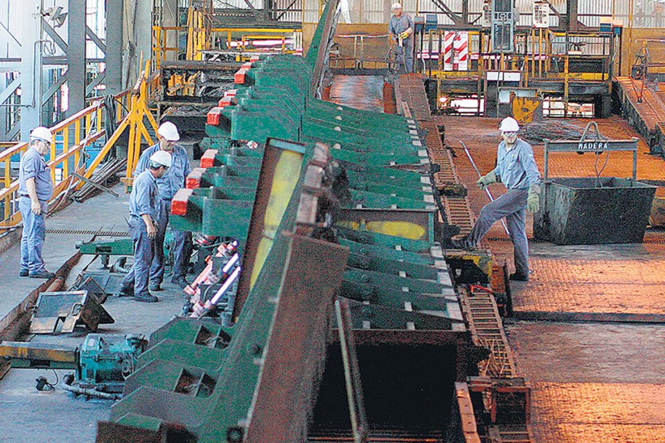 La caída del sector metalúrgico se agudizó en el segundo semestre. (Fuente: Alejandro Elías)