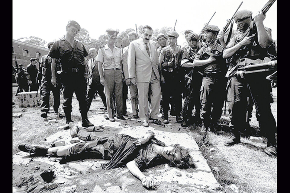 El copamiento y la represión se sucedieron entre el 23 y el 24 de enero de 1989. (Fuente: Víctor Bugge)