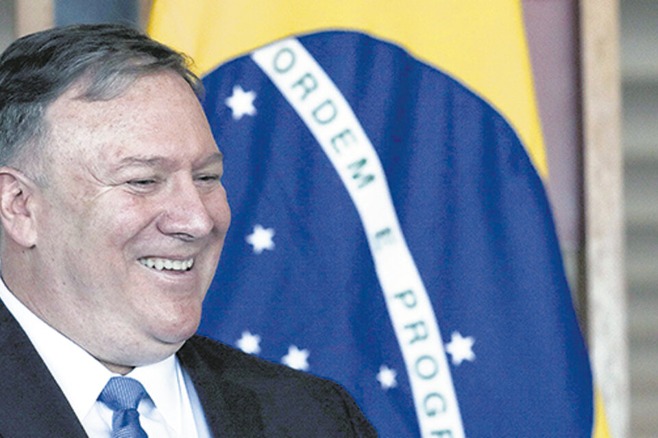 “Estamos satisfechos con la oferta del presidente Bolsonaro” dijo Pompeo al diario O Estado de S. Paulo. (Fuente: EFE)
