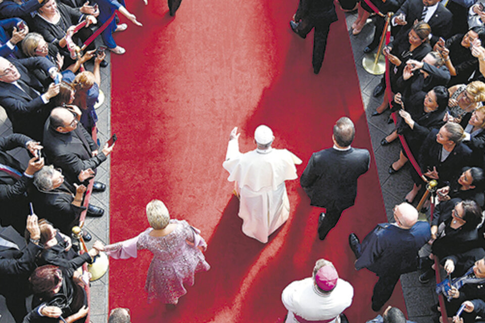 El Papa en Panamá durante las jornadas de la juventud. (Fuente: EFE)