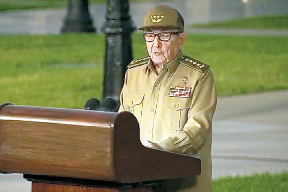 Raúl Castro rememoró ayer varios pasajes de las luchas por la independencia de Cuba.