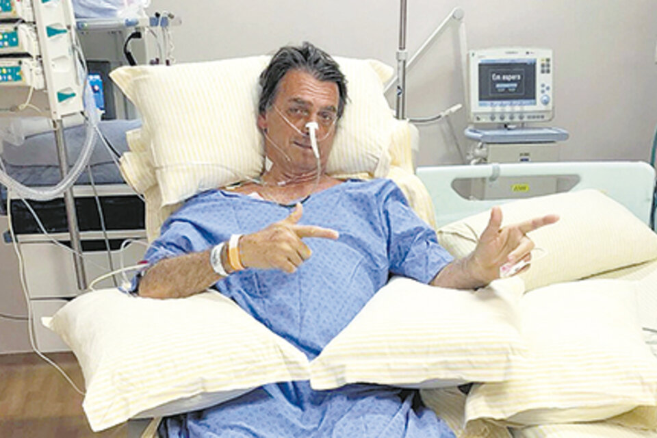 Bolsonaro ingresará el domingo en el Hospital Israelita Albert Einstein para operarse.