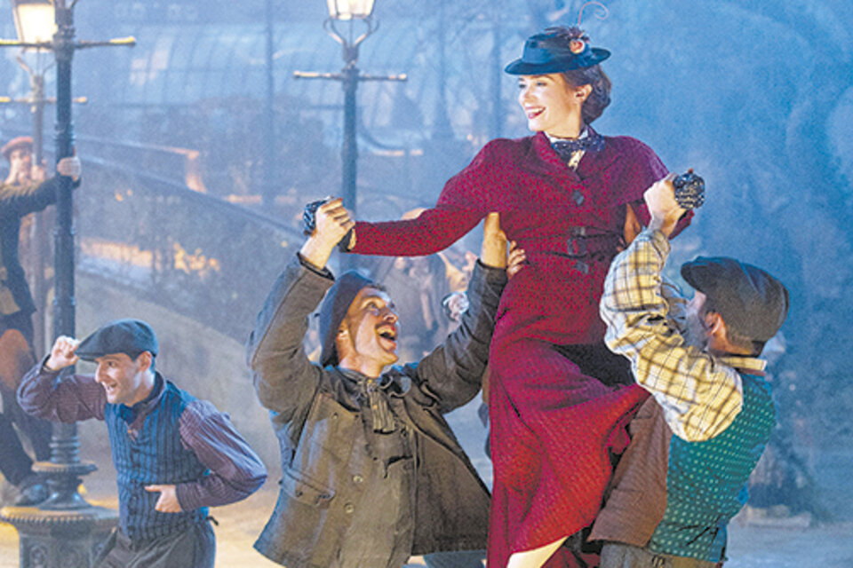 El regreso de Mary Poppins transcurre unos 20 años después de la primera película.