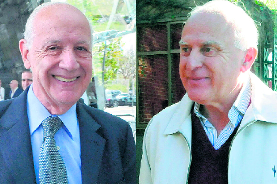 El economista Roberto Lavagna y el gobernador de Santa Fe, Miguel Lifschitz.