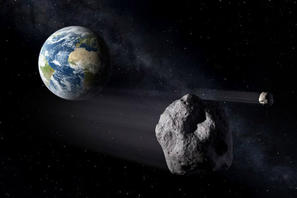Los científicos aun no saben con certeza si el asteroide chocará con la Tierra. (Fuente: Twitter)