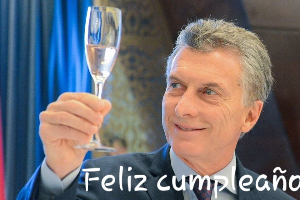 Macrinocumple El Saludo De Cumpleaños Que Recibió Macri En Las Redes Sociales Página12