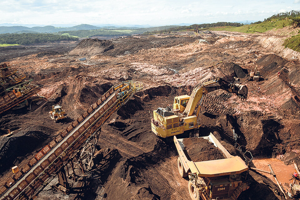 La catástrofe de Brumadinho, en Brasil, tuvo como responsable a la minera Vale. (Fuente: AFP)