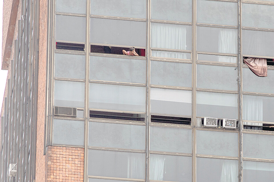 El incendio del hotel Las Naciones ocurrió el 1º de febrero pasado y en él murieron cinco personas. (Fuente: N.A.)