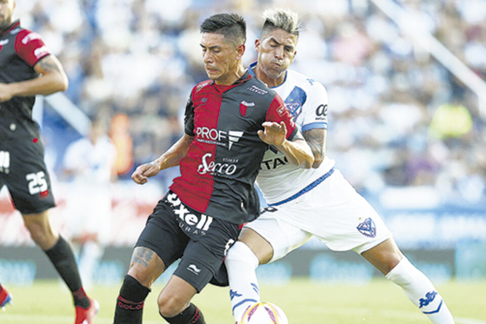En un partido luchado, Vélez igualó con Colón. (Fuente: Fotobaires)