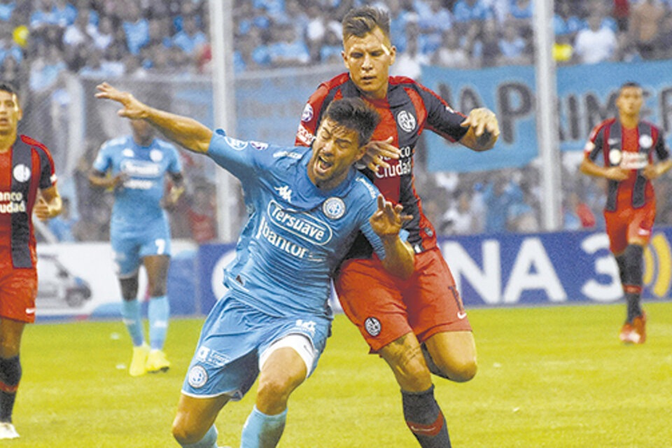 San Lorenzo y Belgrano no vieron los arcos en Córdoba. (Fuente: Télam)