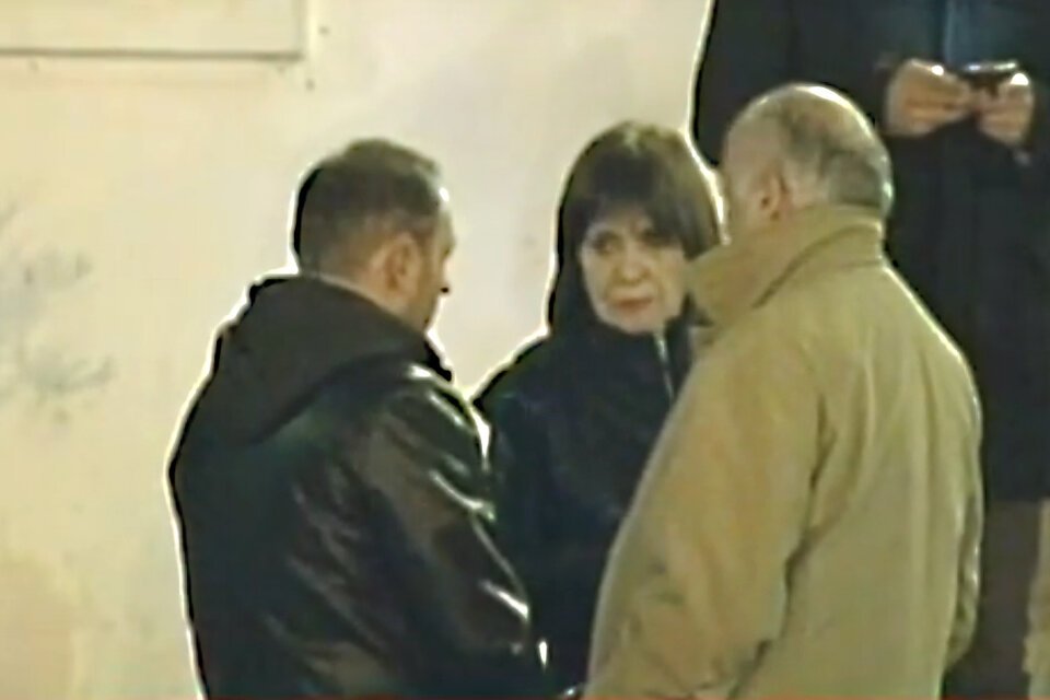 La ministra de Seguridad Patricia Bullrich junto al espía Marcelo D'Alessio.