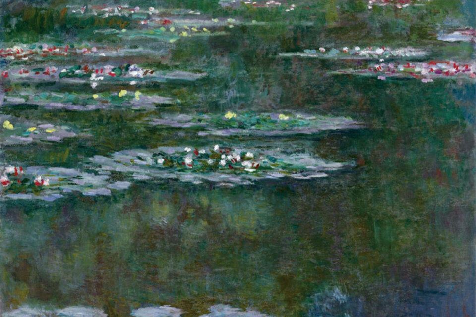 Monet pintó los dos cuadros en 1904 y 1908.