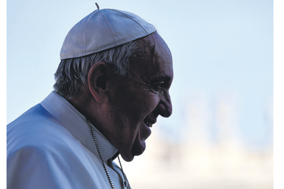 Jorge Bergoglio recibió a jueces de la Argentina en Roma.