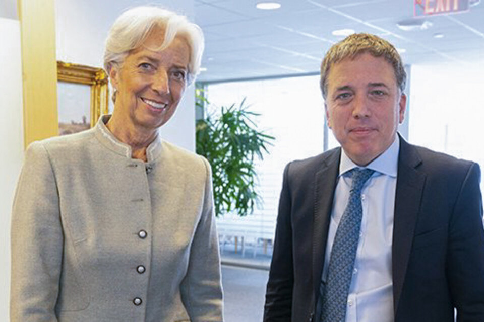 Lagarde y Dujovne. Nuevo encuentro entre la titular del FMI y su leal ministro de Hacienda, antes de aprobar un nuevo desembolso.