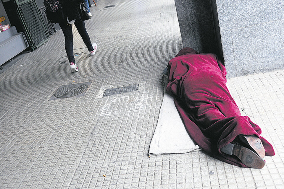 Las personas pobres en Argentina suman 12,7 millones, el mayor nivel en nueve años. (Fuente: Guadalupe Lombardo)
