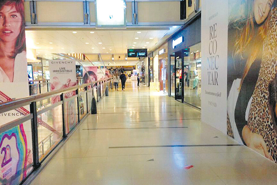 Un 8,9 por ciento de los locales de los shoppings se encuentran vacíos. (Fuente: Jorge Larrosa)