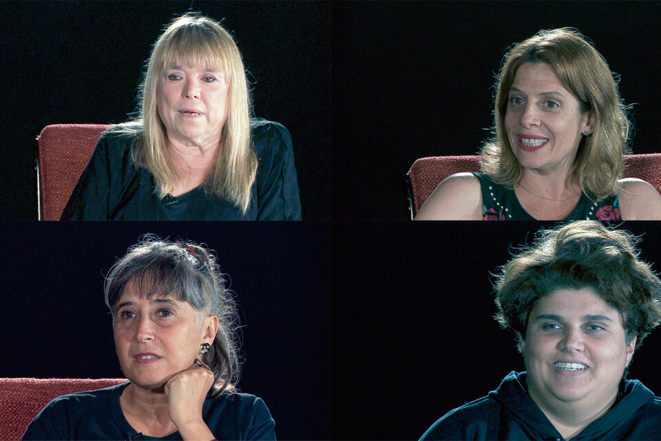 María Moreno, Valeria Lois,Paula Jiménez España, Maruja Bustamante.