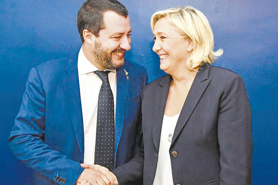 Si Marine Le Pen fue el modelo de la victoria posible, Salvini es hoy el ejemplo del triunfo real.