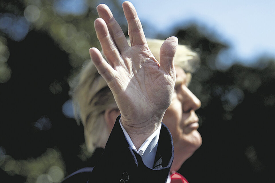 Trump se dice víctima de una caza de brujas. (Fuente: AFP)