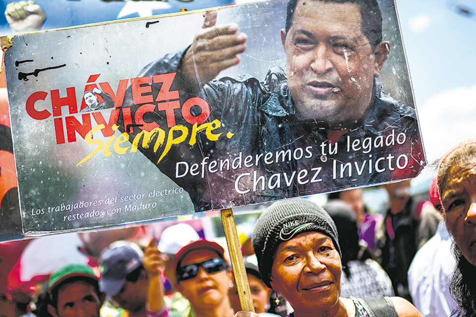 Chavismo y oposición mantienen el pulso en las calles como se vio este sábado.
