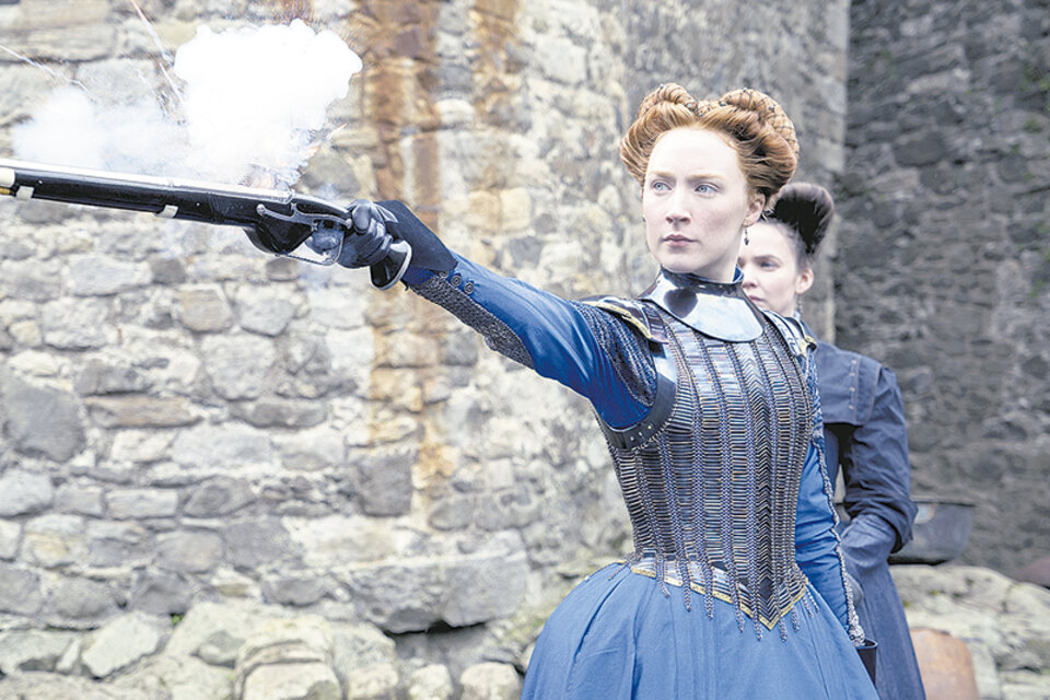 Saoirse Ronan es una María Estuardo con un flamígero poder de fuego.