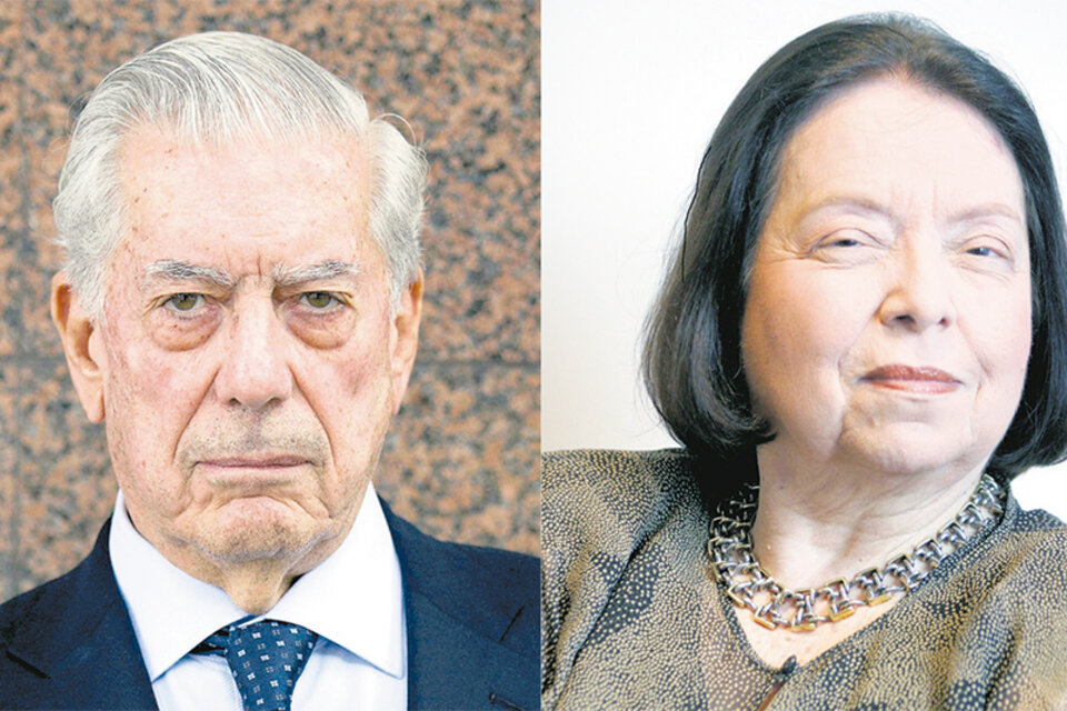 El Nobel Mario Vargas Llosa y la brasileña Nélida Piñon, participantes del CILE.