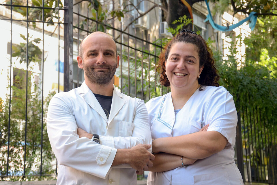 Darío Spelzini y Valeria Boeris encabezan la investigación premiada. (Fuente: Camila Casero)