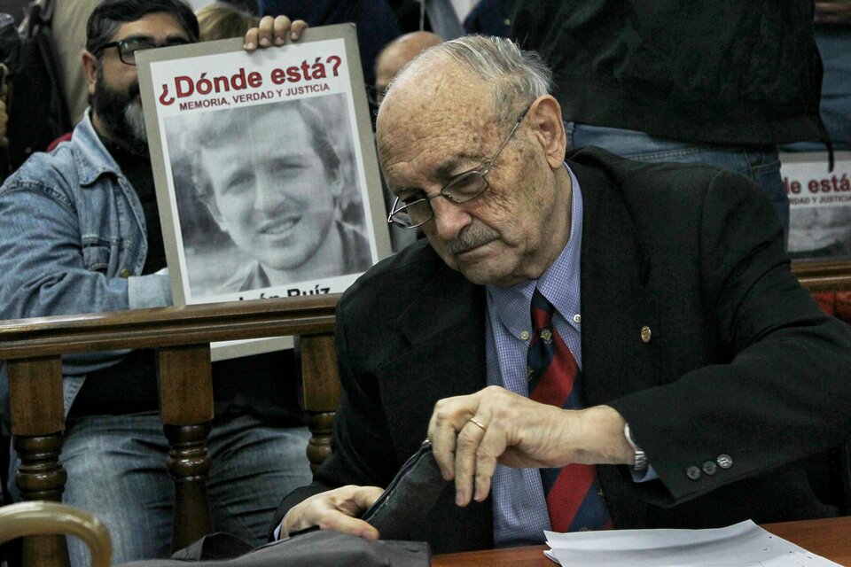 El general retirado Alfredo Arrillaga es juzgado por el asesinato de José Díaz, militante del MTP. (Fuente:  Bernardino Ávila)