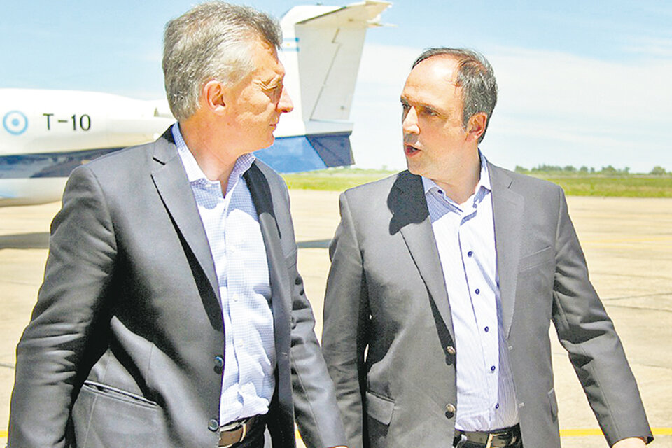 Mauricio Macri y José Corral