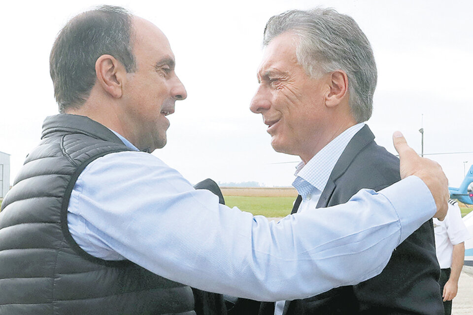 Mauricio Macri acompañó a José Corral como otro gesto hacia la UCR.
