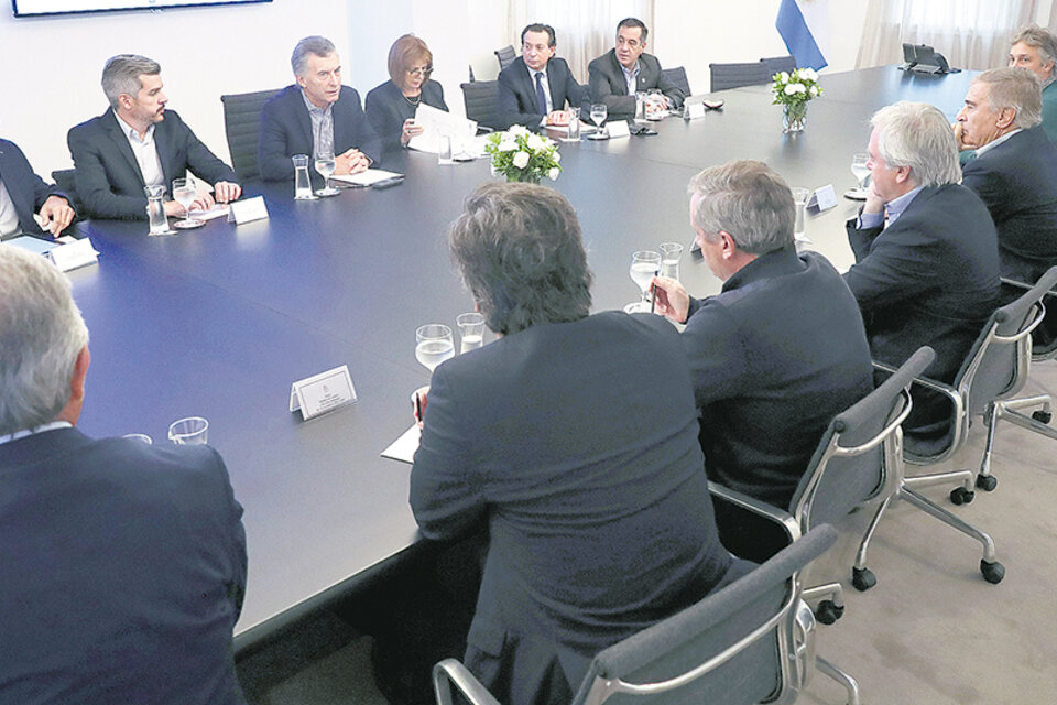 Mauricio Macri les pidió tranquilidad a sus ministros.