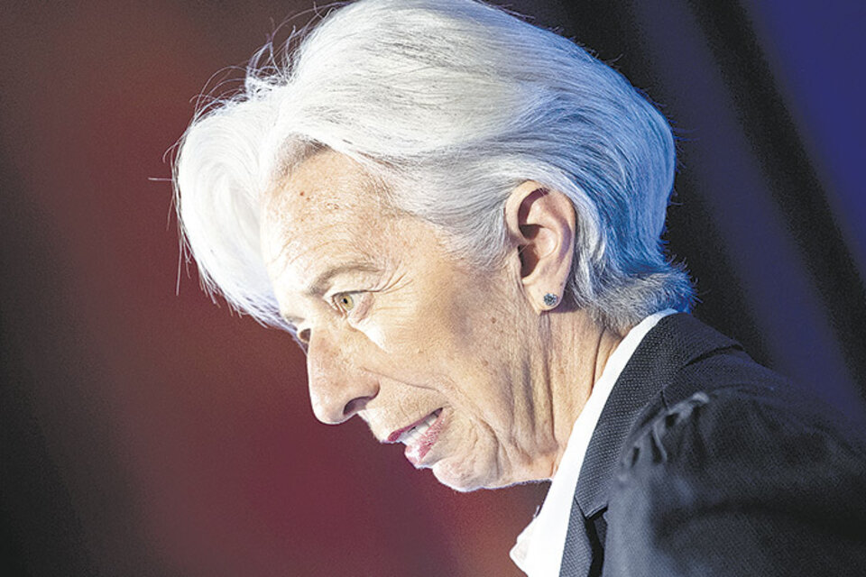 Christine Lagarde, directora gerente del FMI, pide “mayor racionalización del gasto público”. (Fuente: AFP)