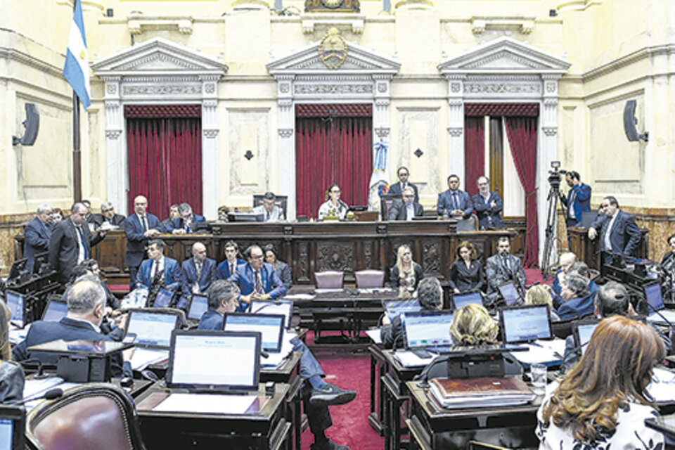 El proyecto consiguió 47 votos a favor y sólo dos en contra. (Fuente: Senado)