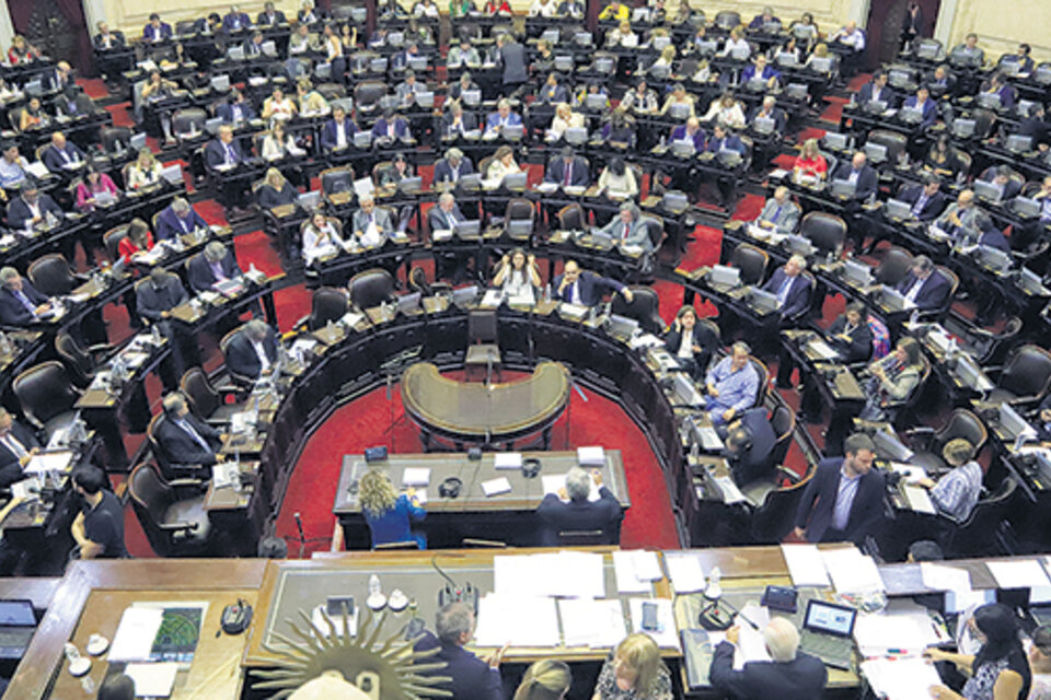 La Cámara de Diputados sesionará poco y nada durante este año. (Fuente: NA)