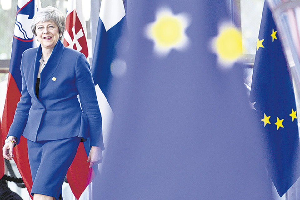 Theresa May pidió una extensión de la fecha de salida del Reino Unido de la UE. (Fuente: AFP)