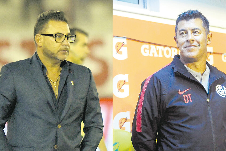 Antonio Mohamed y Jorge Almirón vuelven a enfrentarse. (Fuente: Fotobaires)